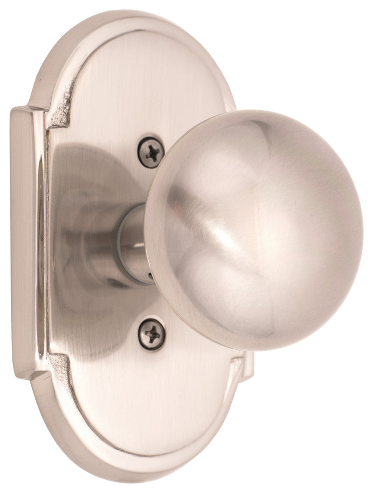 Palladian Plate Privacy Set - 2-3/8"