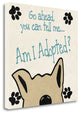 "Adopted" By Jo Moulton, Giclee Print on Gallery Wrap Canvas, Ready to Hang