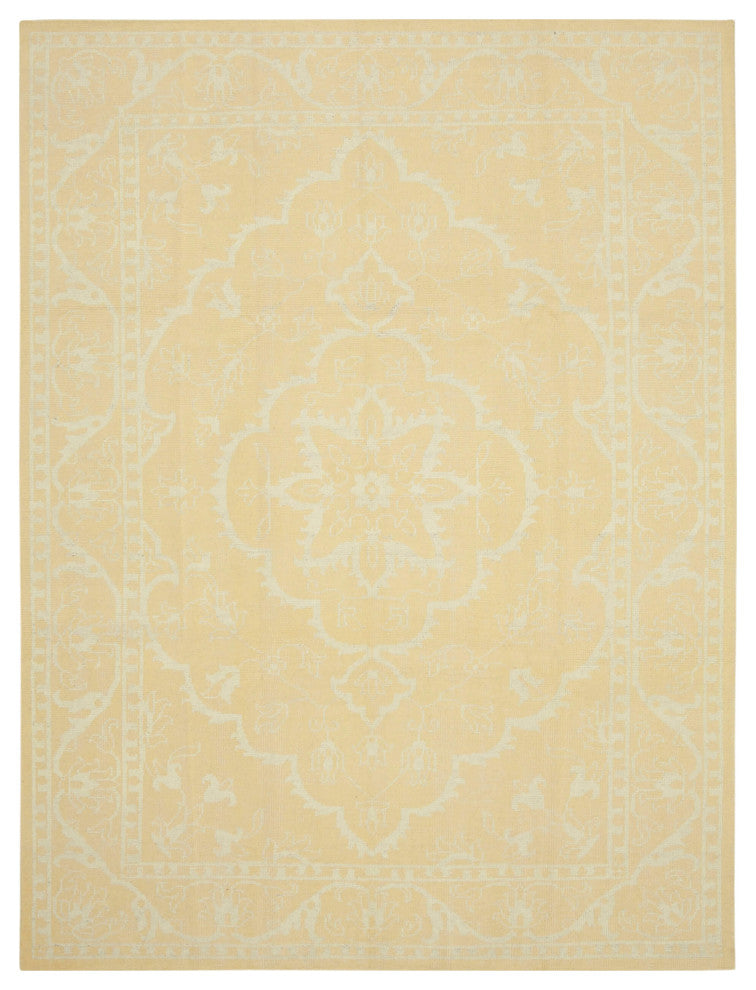 Rug N Carpet - Hand-Knotted Oriental 8' 11" x 11' 11" Decorative Oushak Rug