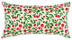 Red Green Cherry Tree Printed Lumbar Pillow