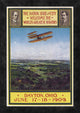 "Dayton, Ohio Welcomes the Wright Brothers"  by Wlker Litho, 14x20"