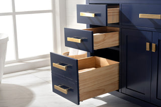 Valentino Single Vanity, Blue, 54"