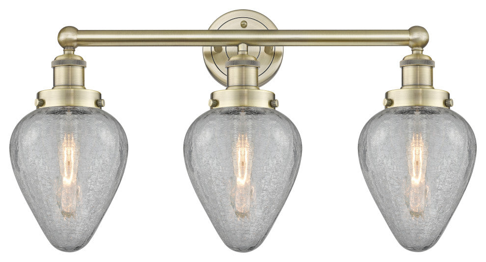 Innovations Geneseo 3 24" Bath Vanity-Light Antique Brass