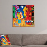 Deny Designs Robin Faye Gates Sylvia Needs Eggs Framed Wall Art