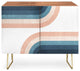 Emanuela Carratoni 70s Rainbow Credenza