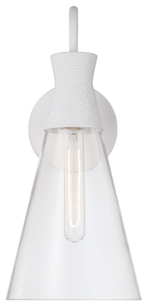 Capital Lighting 650311 Paloma 17" Tall Wall Sconce - Textured Black