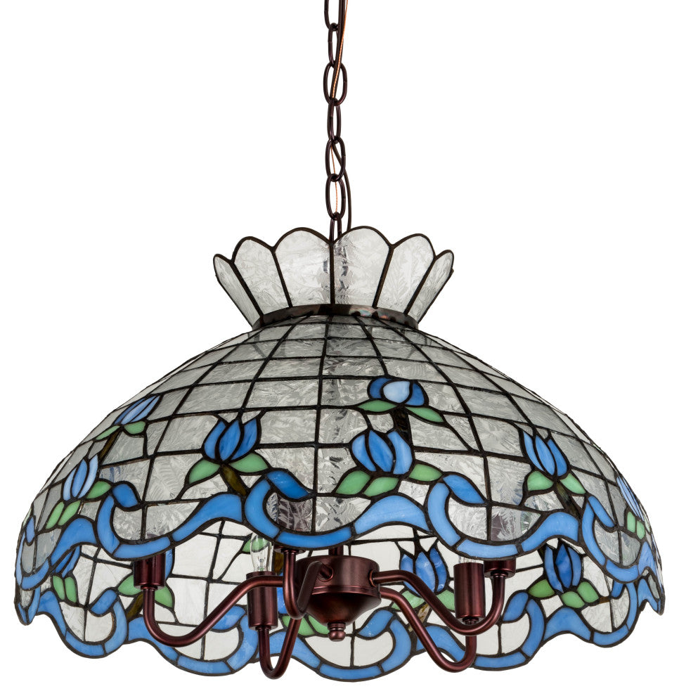 20" Roseborder Pendant