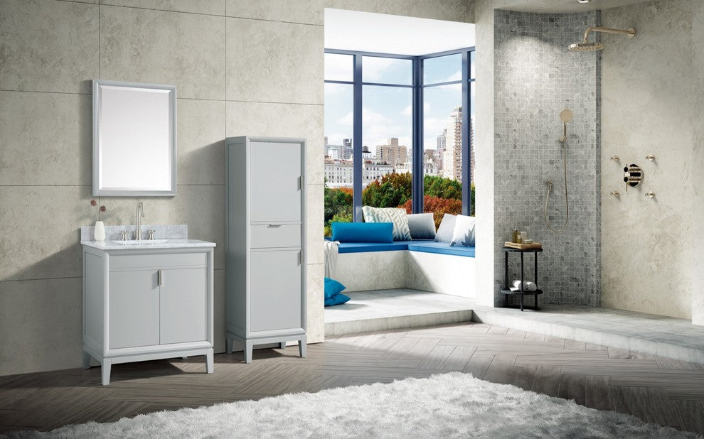 Avanity Emma 30" Vanity Only, Dove Gray, Dove Gray