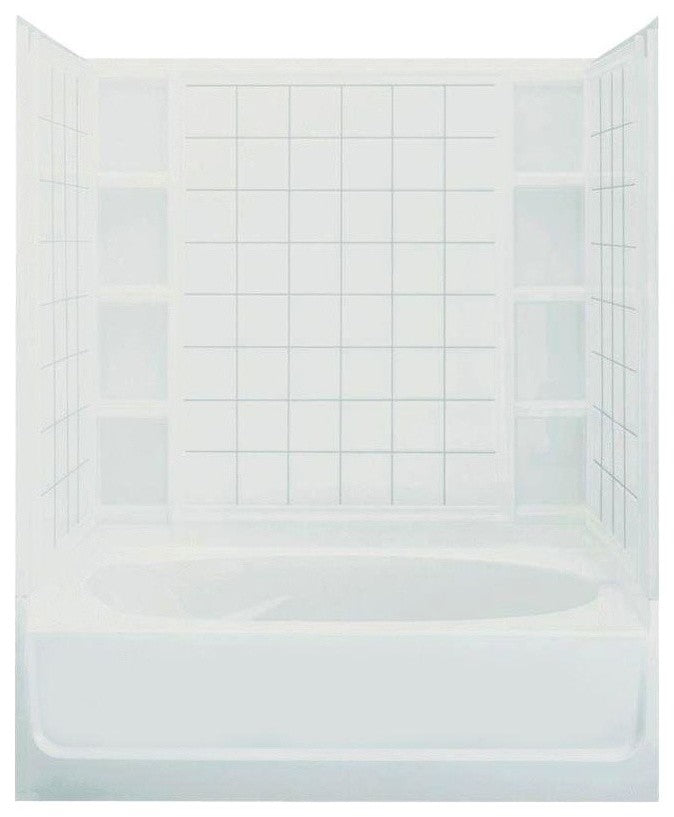 Sterling  Ensemble 74.25x42x60 Vikrell Tub/Shower