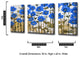 Ready2HangArt 'Spring Sapphires' by Norman Wyatt Jr. 3-PC Canvas Art Set