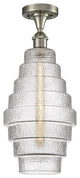 Innovations 516-1C-SN-G672-8-LED 1 Light Flush Mount, Brushed Satin Nickel