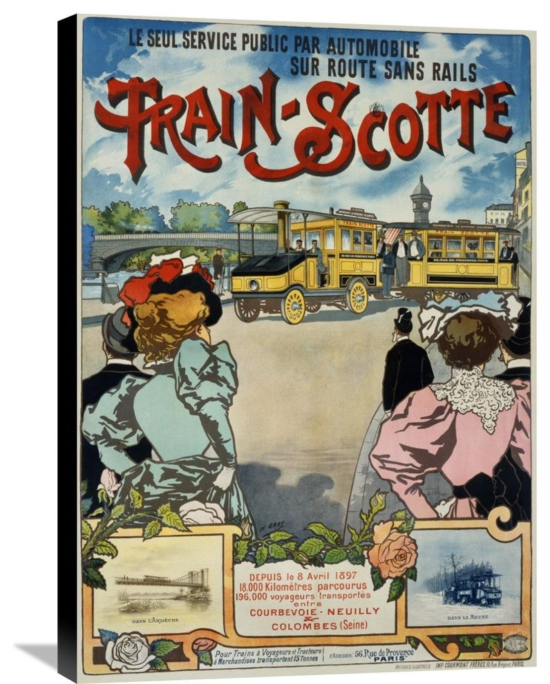 Train-Scotte, 21"X30"