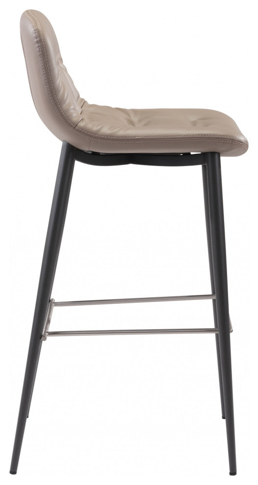 Tangiers Bar Chair, Set of 2 Taupe