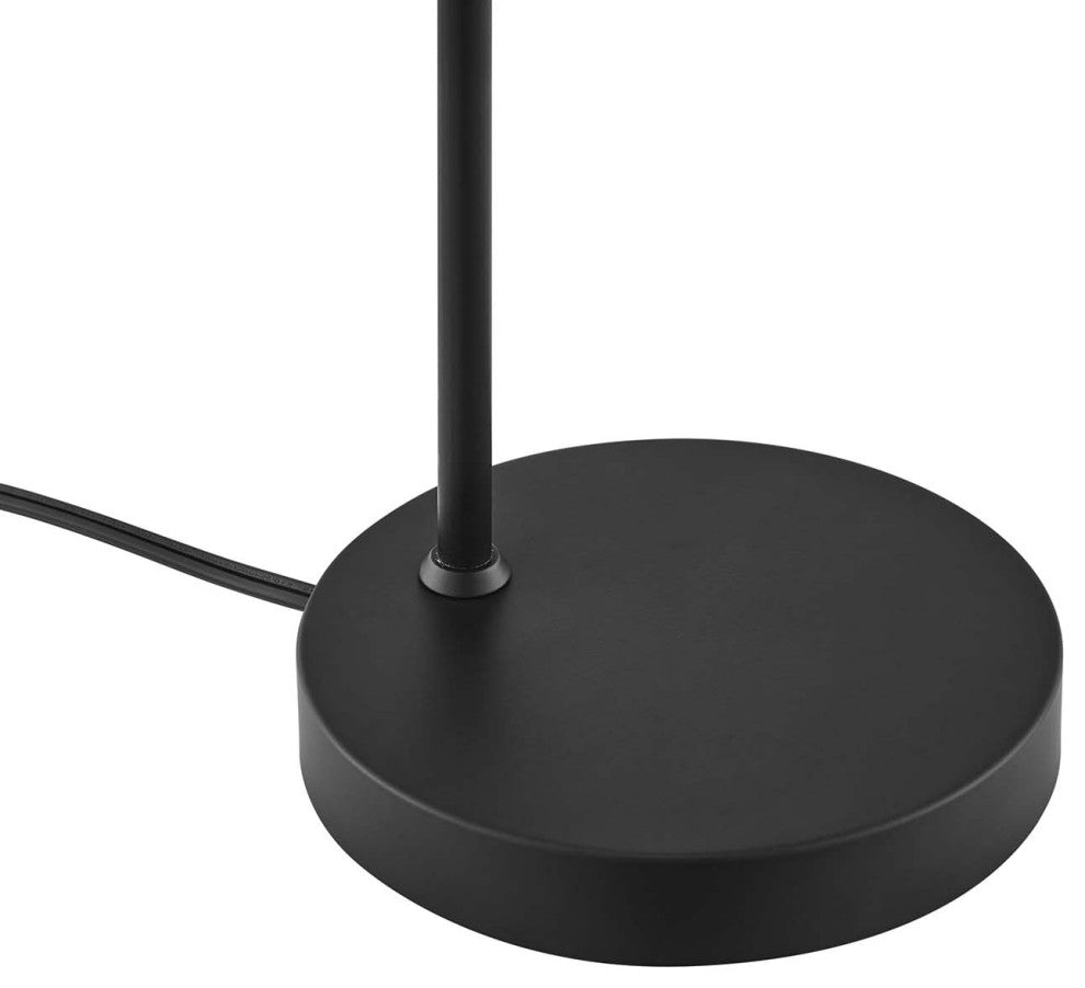 Element Glass Table Lamp, Black