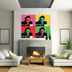 American Psycho Pop Art Print, 16"x20" Stretched