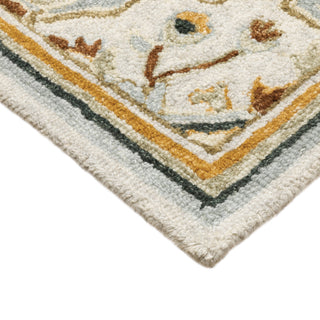 Oriental Weavers Sphinx Alfresco 28407 Rug, Ivory/Charcoal, 5'0"x8'0"