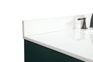 Home Living 22" Modern Green-Light Bathroom Vanity