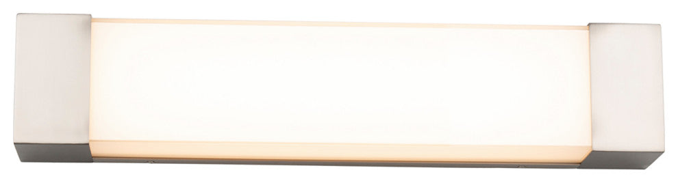 Darcy LED Bathroom Vanity/Wall Light 3000K, Brushed Nickel, 24"