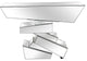 Silver 3D Console Table