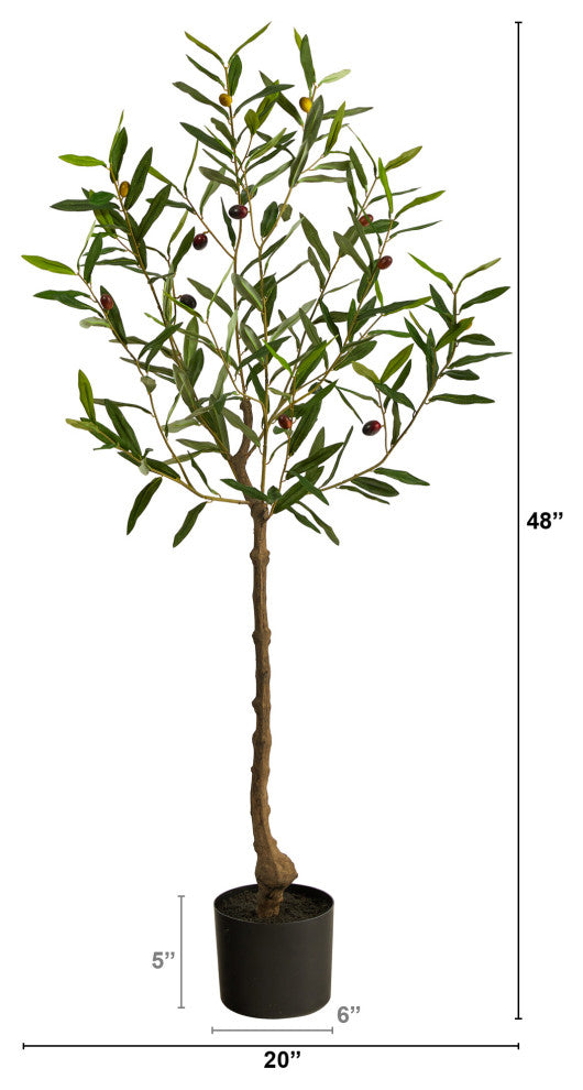 4' Olive Artificial Tree