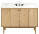 Adelle Vanity Combo Collection, Natural Oak, 49