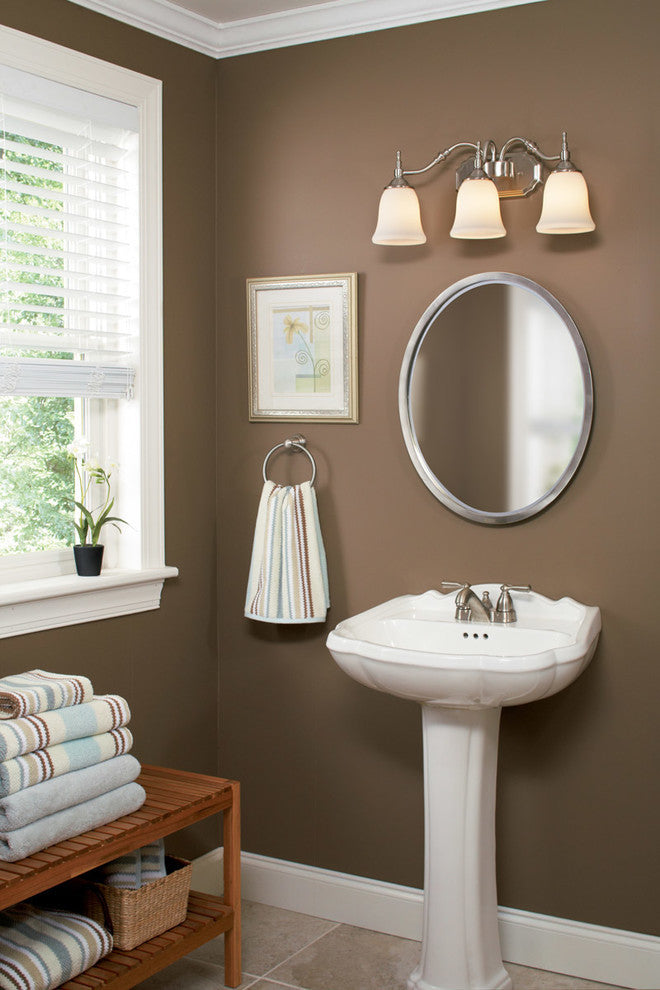 Quoizel TT8743BN Three Light Bath Fixture Tritan Brushed Nickel
