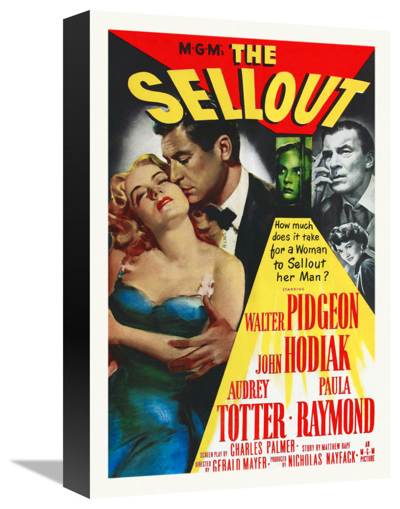 "The Sellout" Stretched Canvas Giclee by Hollywood Photo Archive, 11x16"
