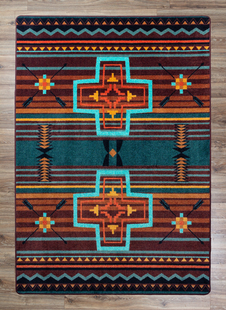 Brazos OKA Sunset Area Rug, 7'8"x10'9"