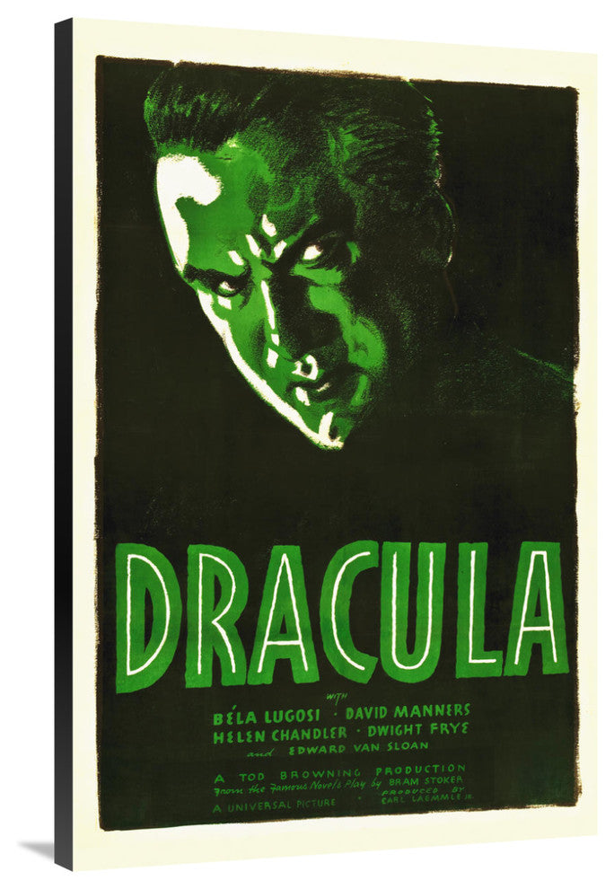 "Dracula" Stretched Canvas Giclee by Hollywood Photo Archive, 26x40"