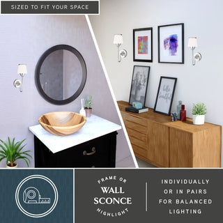 Kelsy 1-Light Vanity Chrome