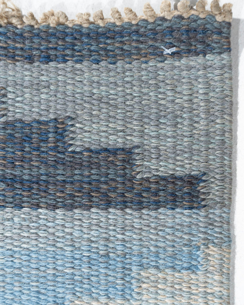 Vintage Swedish Scandinavian Area Rug, 4'6x6'10"