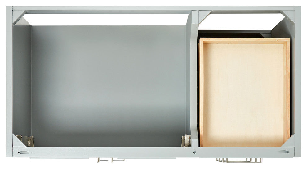 Ariel Stafford 43" Single Left Offset Rectangle Sink Bathroom Vanity