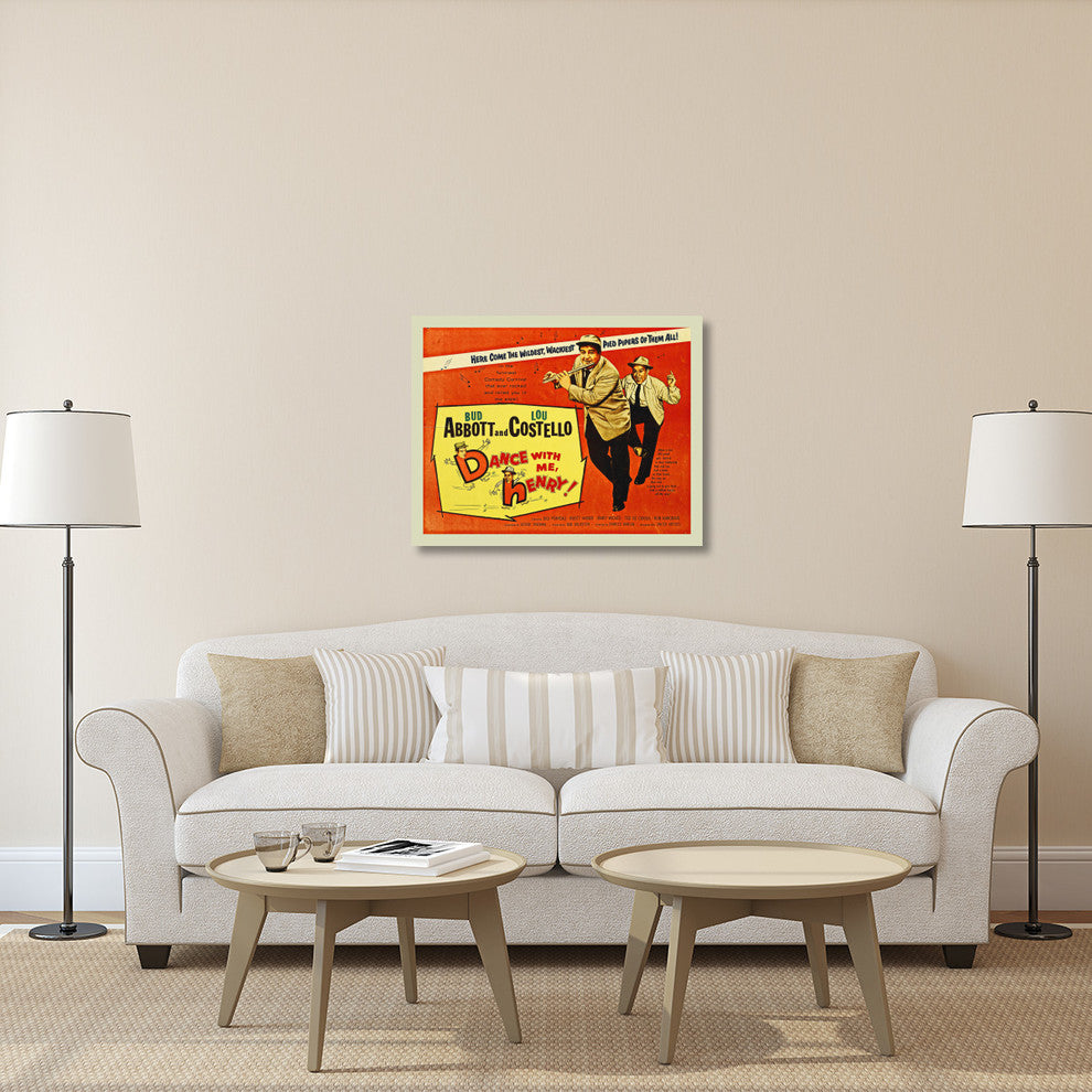 Abbott and Costello, Dance With Me Henry, 40x32
