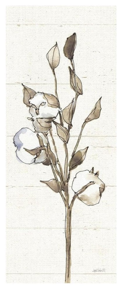 "Farm Memories X" Digital Paper Print by Anne Tavoletti, 14"x32"