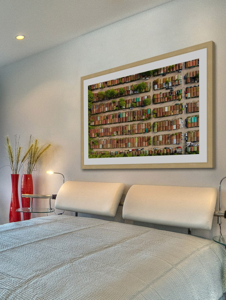 "Boxcars" Framed Print by Karolis Janulis
