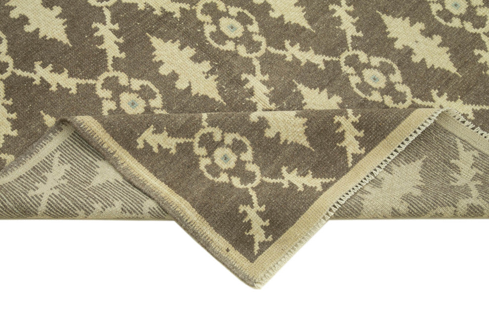 Rug N Carpet - Handwoven Oriental 3' 8'' x 7' 0'' Distressed Wool Rug