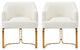Manhattan Comfort Raya Dining Armchair, Set of 2