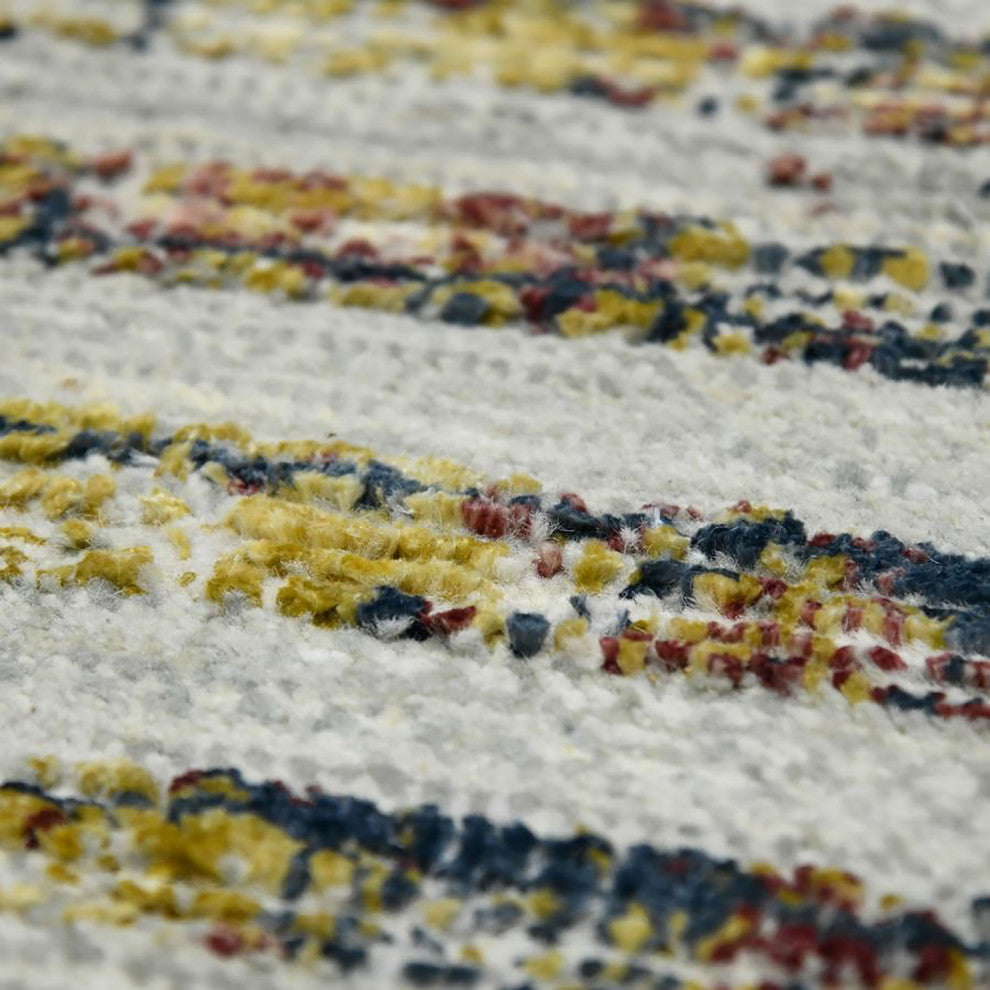 Dazzle Rayne Area Rug, Yellow, 2'x3', Geometric