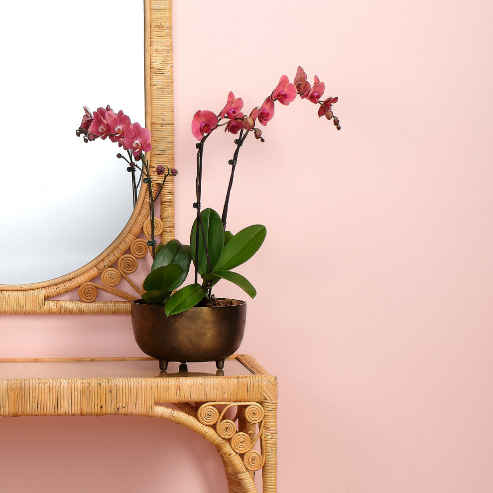 Relic Metal Footed Bowl, Large