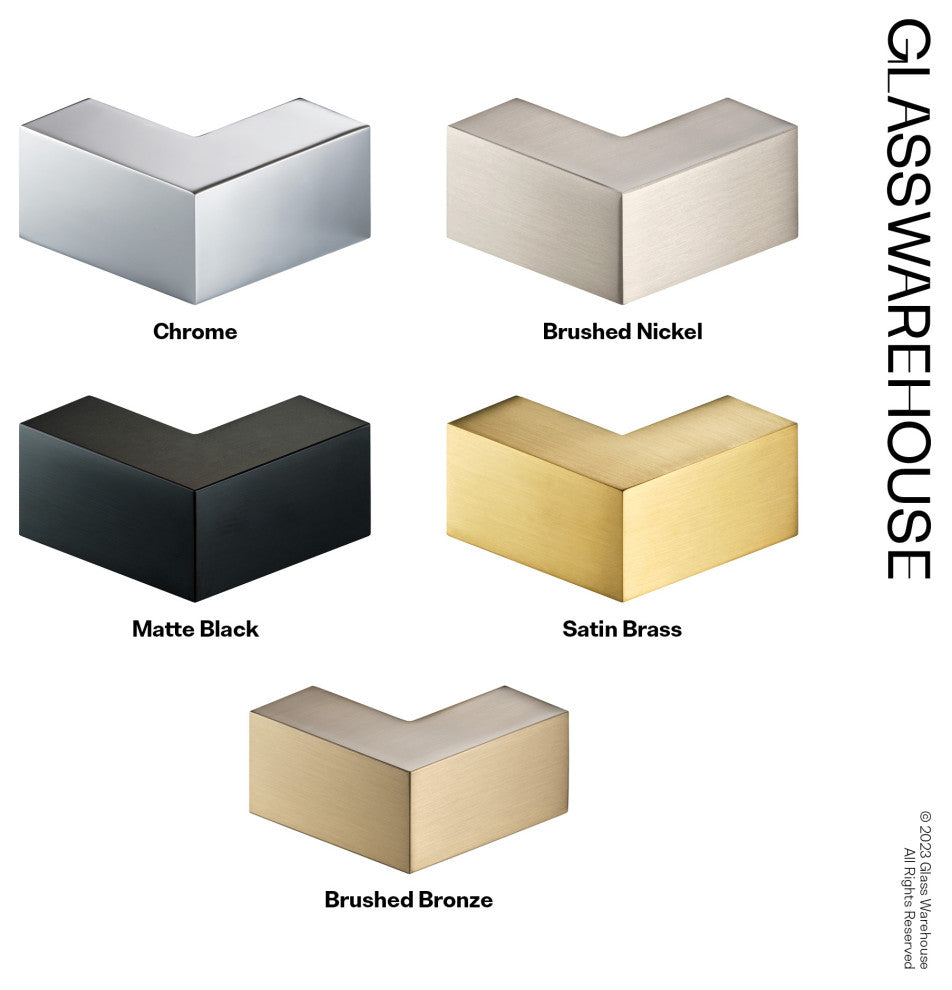 Equinox 60"x60" Frameless Glass Bath Slider, Gray Tint, Brushed Bronze