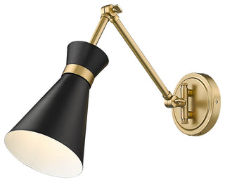 Soriano One Light Wall Sconce, Matte Black