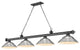 Zlite 2306-4BP-SBN 4-Light Billiard, Brushed Nickel