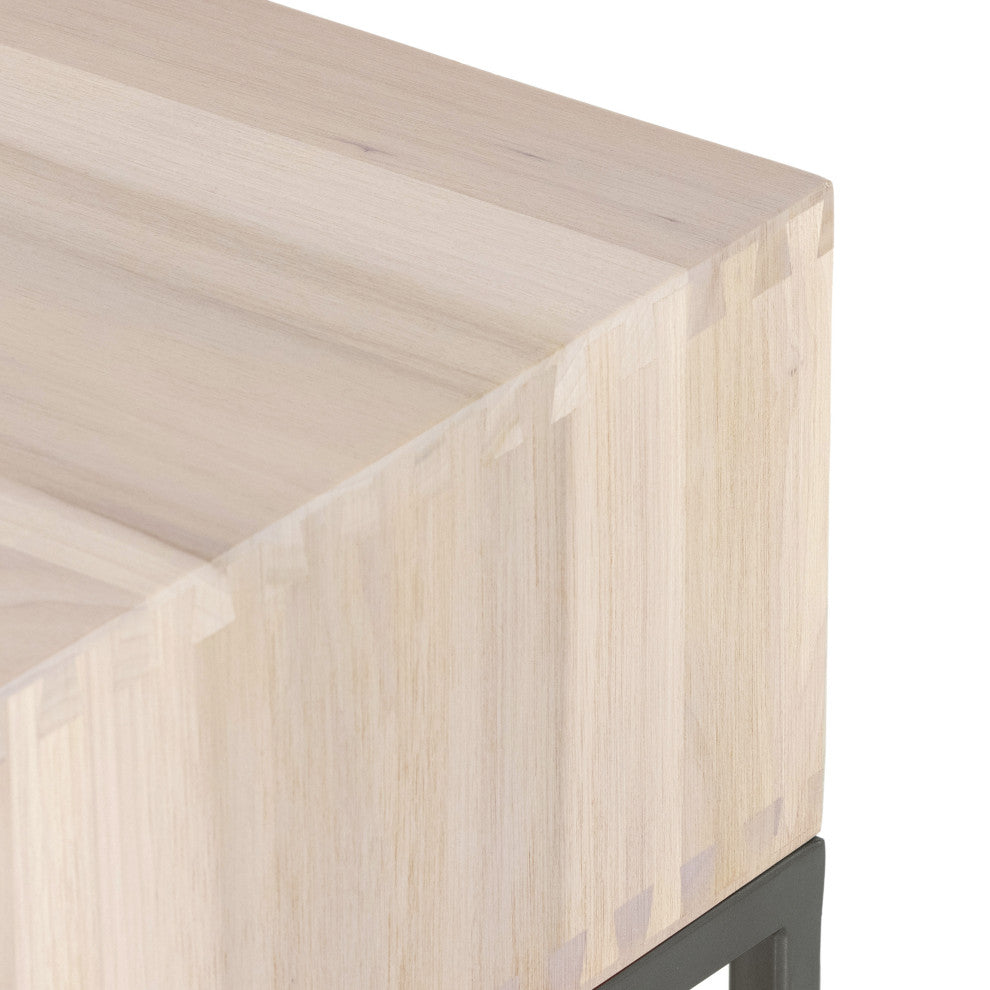 Trey Nightstand-Dove Poplar