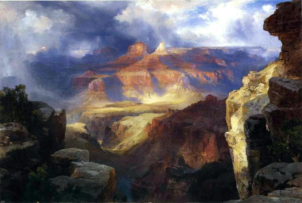 Thomas Moran A Miracle of Nature Wall Decal