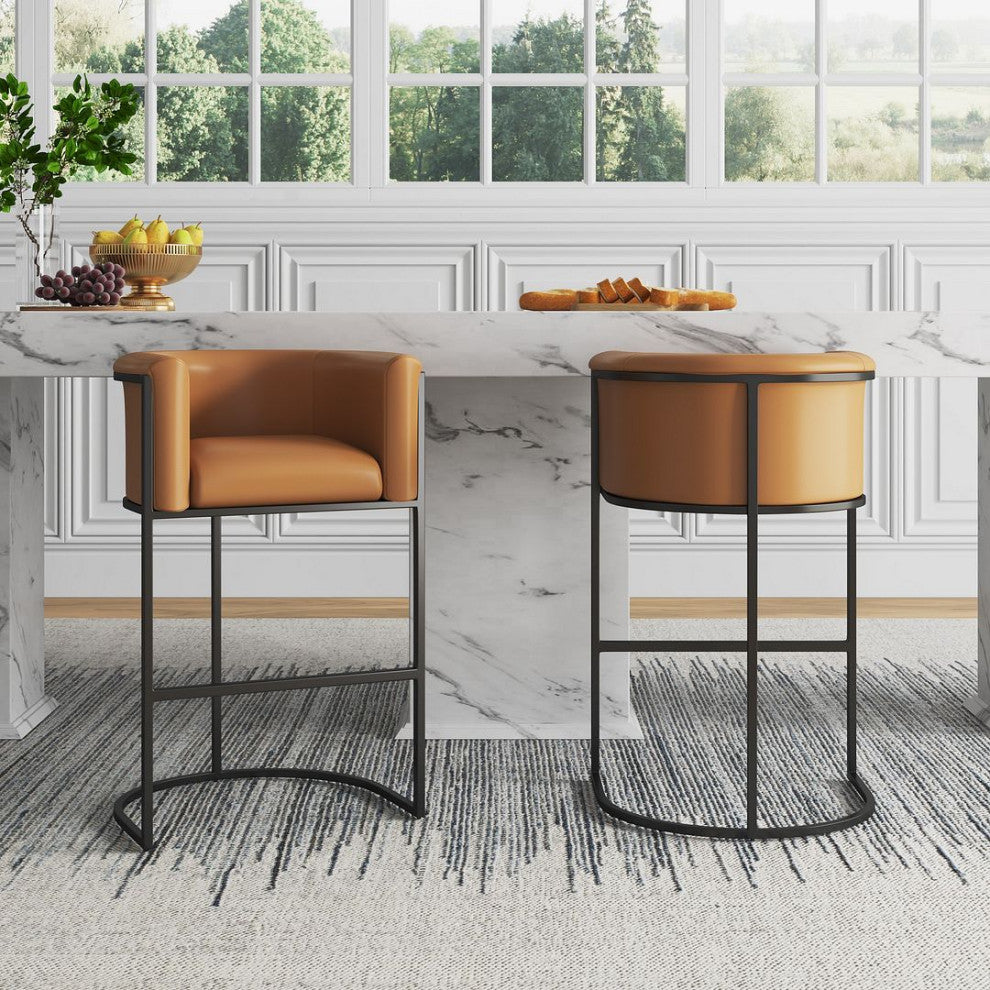 Manhattan Comfort Cosmopolitan Bar Stool, Set of 2