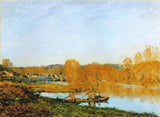 Alfred Sisley Autumn, Banks of the Seine near Bougival Wall Decal
