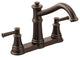 Oil Rubbed Bronze 2-Handle Kitchen Faucet