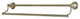 Kingston Brass 24" Dual Towel Bar, Antique Brass