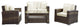 Modern Contemporary Outdoor Patio Rattan and Wicker 4-Piece SetSofa Set White