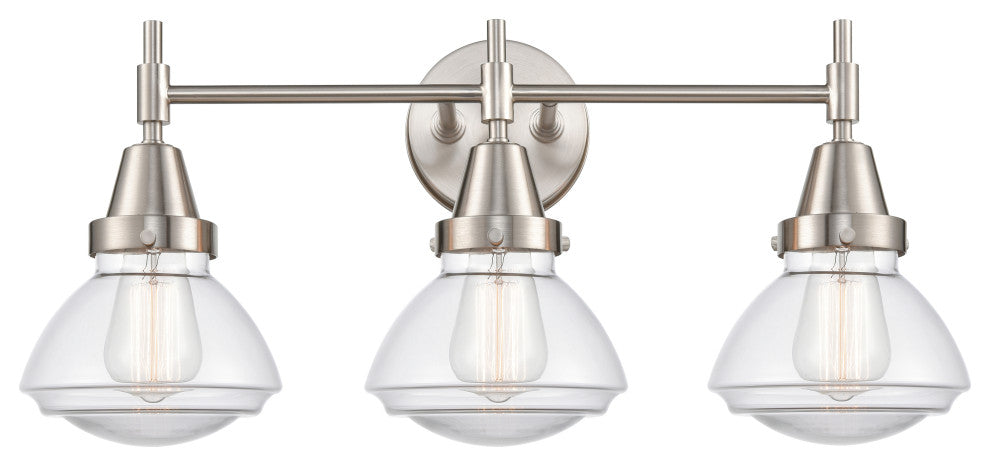 INNOVATIONS LIGHTING 447-3W-SN-G322 Caden 3 Light 26 inch Bath Vanity Light